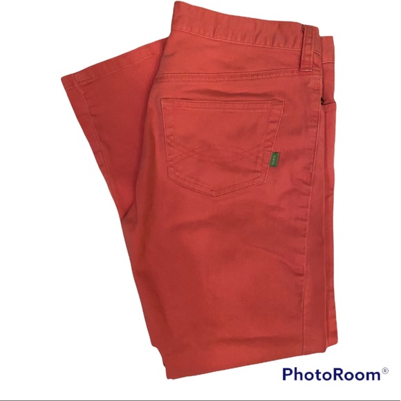 Y2K VINTAGE A&F CLASSIC FIT LOW RISE ANKLE CROP SEXY PINK JEANS ⭐️⭐️⭐️⭐️⭐️ - Picture 1 of 15